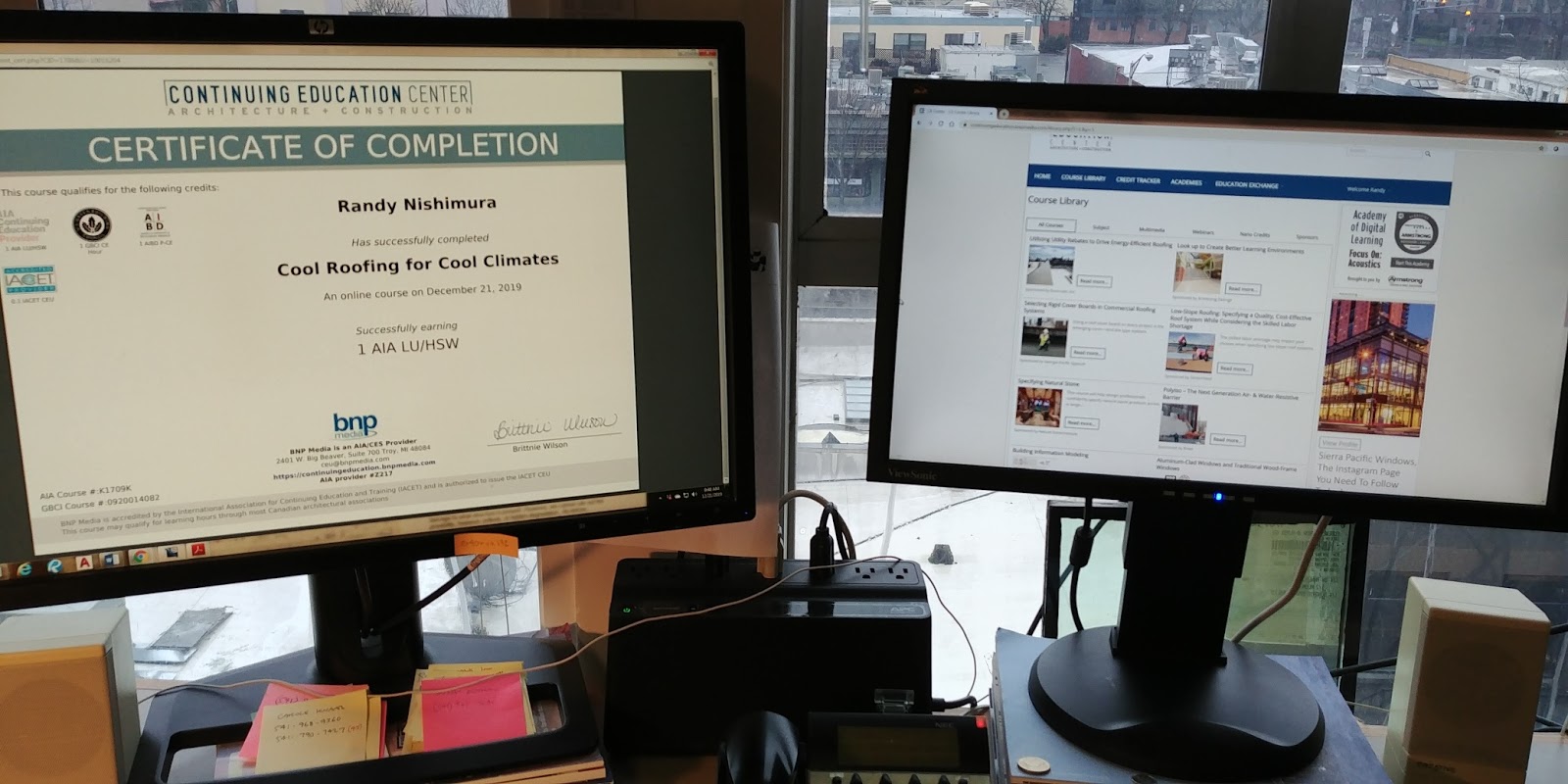 SW Oregon Architect Continuing Education for Architects