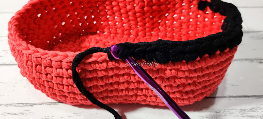 Raji's Craft Hobby Make Your Own Crochet Oval Basket Free Pattern