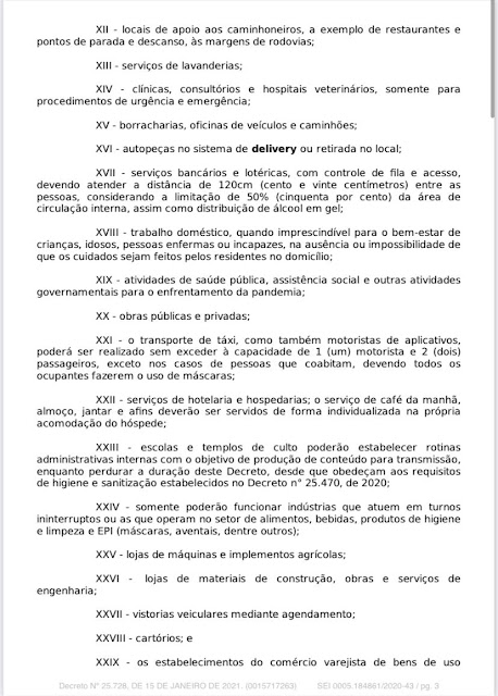 Governo lança novo decreto e restringe a circulação de pessoas das 20h às 6h – LEIA NA ÍNTEGRA