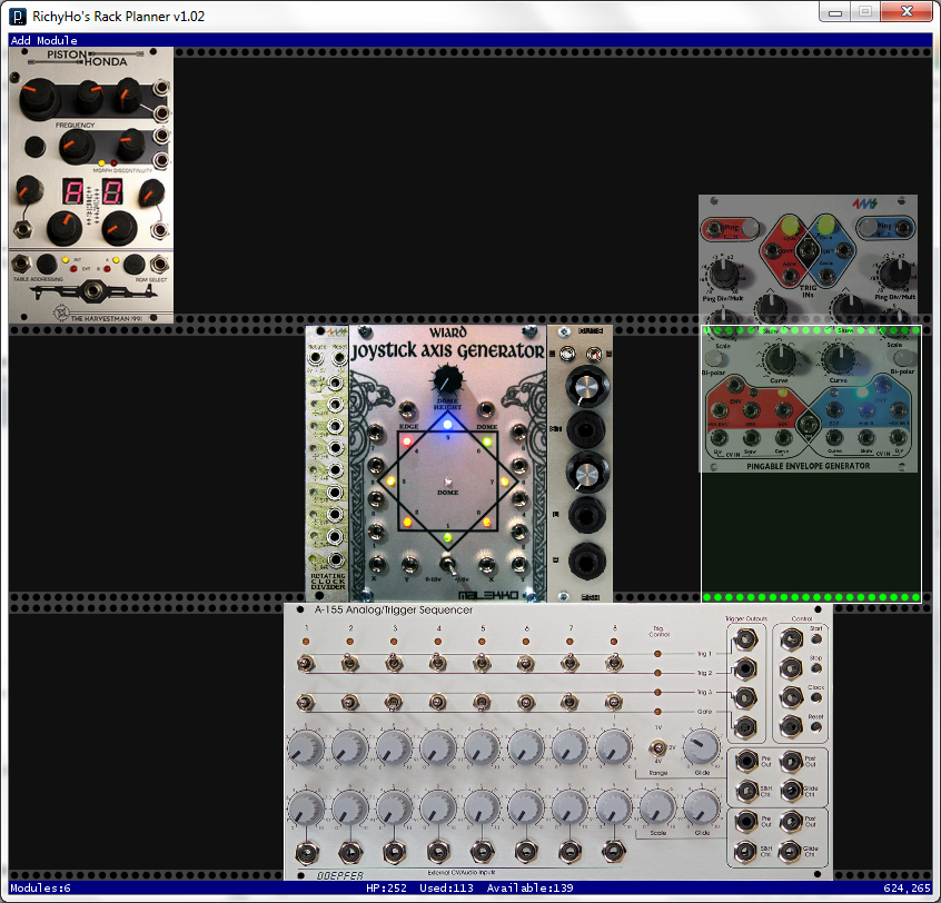 Horsman Inc. RichyHo's Rack Planner