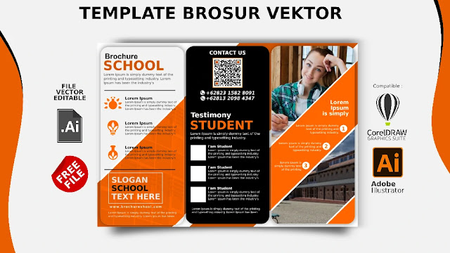 Download Brosur CDR : Contoh Brosur PPDB CDR Lipat 3 Gratis Download Brosur CDR : Contoh Brosur PPDB CDR Lipat 3 Gratis