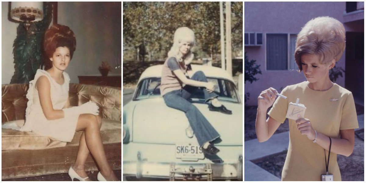 35 Interesting Vintage Snapshots Of 1960s Women With Bouffant