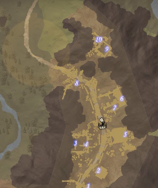 New World Green Defile chest locations