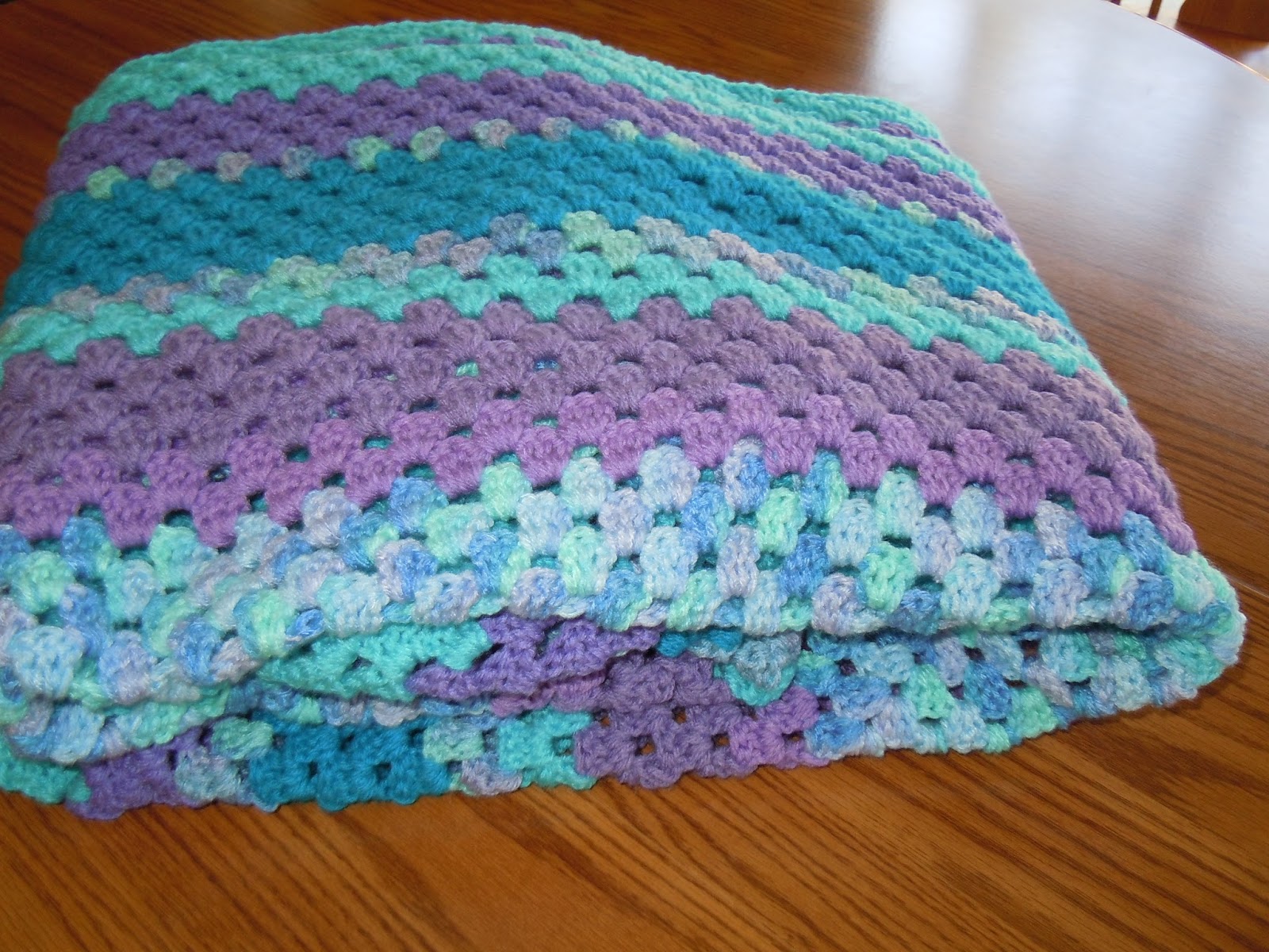 How to Crochet a Granny Square Afghan Free Crochet Pattern