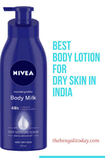 Nivea Lotion best body lotion for dry skin in India