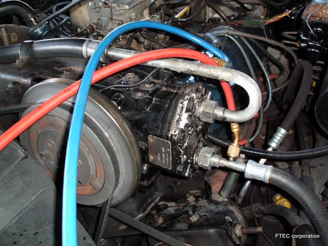 Ftec Weblog 旧車のエアコン修理
