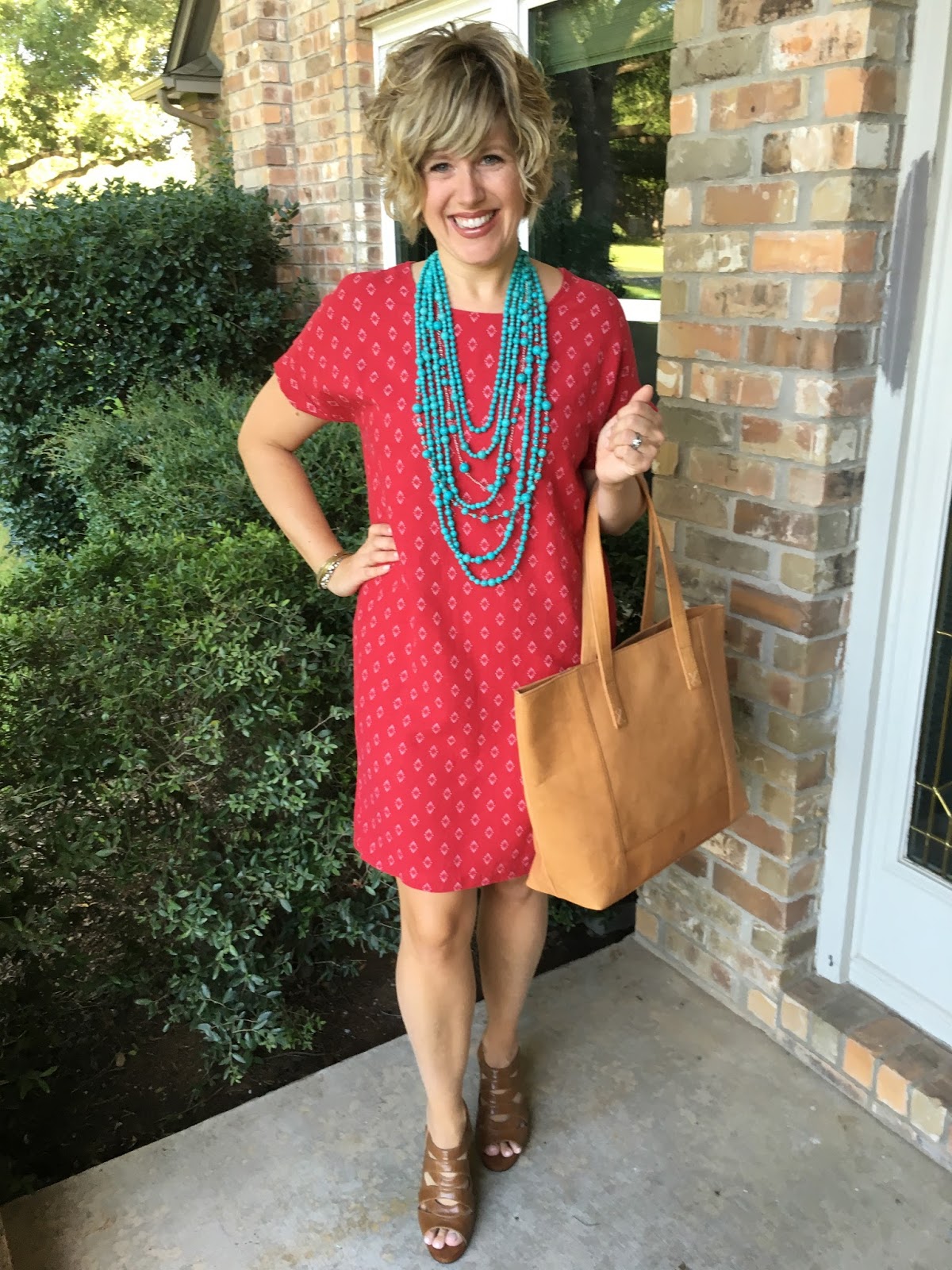 noonday modern leather tote