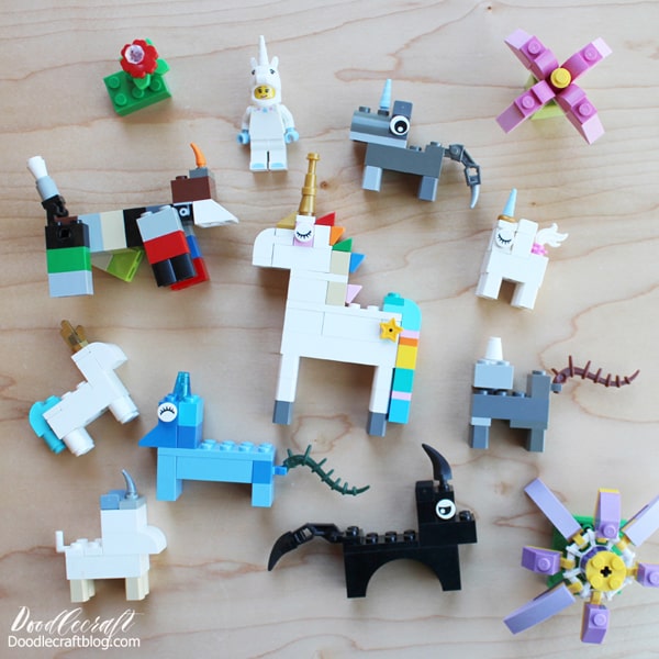 lego unicorn horse
