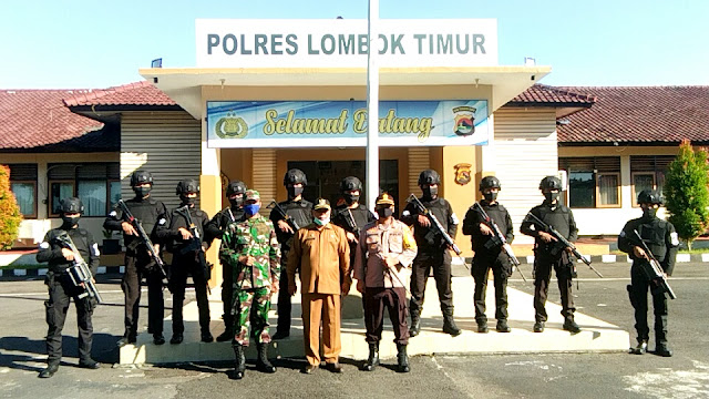 Team PUMA Polres Lotim Siap Berantas Kriminal Launching tim puma polres lotim