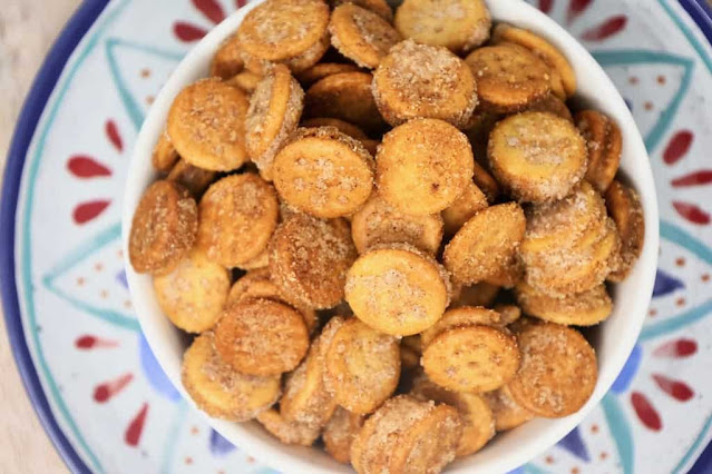 Air Fryer Ritz Bits Churros