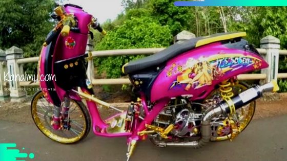 modifikasi scoopy karbu terbaru