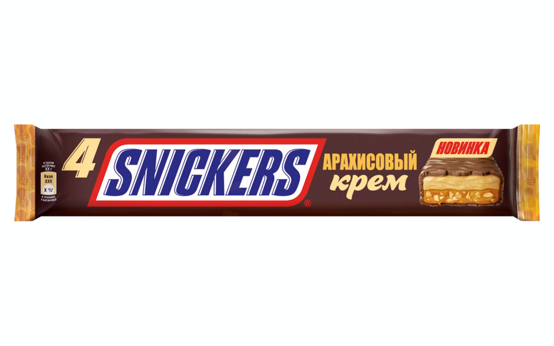Новый Snickers «Арахисовый Крем» — BRANDS AROUND