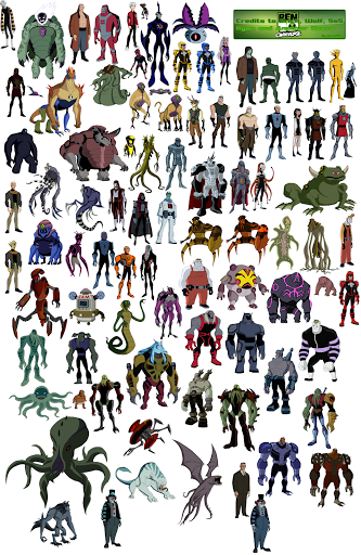 Ben 10 todas as temporadas (versões) no Google drive