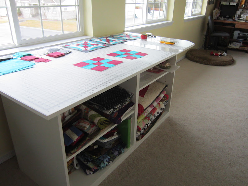 Quilting Is My Bliss New Cutting Table
