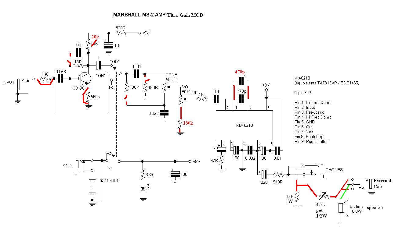 Marshall Ms2 Schematic
