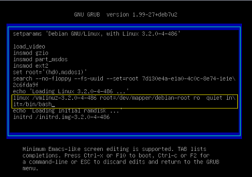 Cara Reset Password Root Debian Tanpa Install Ulang