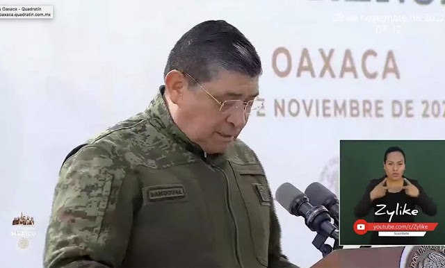 Cinco municipios concentran índices delictivos en Oaxaca: Sedena Cinco municipios concentran índices delictivos en Oaxaca: Sedena