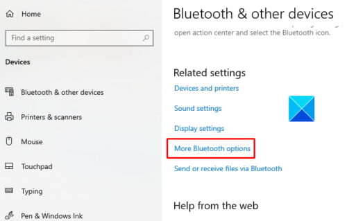 Bluetooth Een apparaatmelding toevoegen