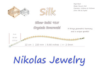 Βραχιόλι | Silk | Ασήμι 925 | Swarovski Crystal