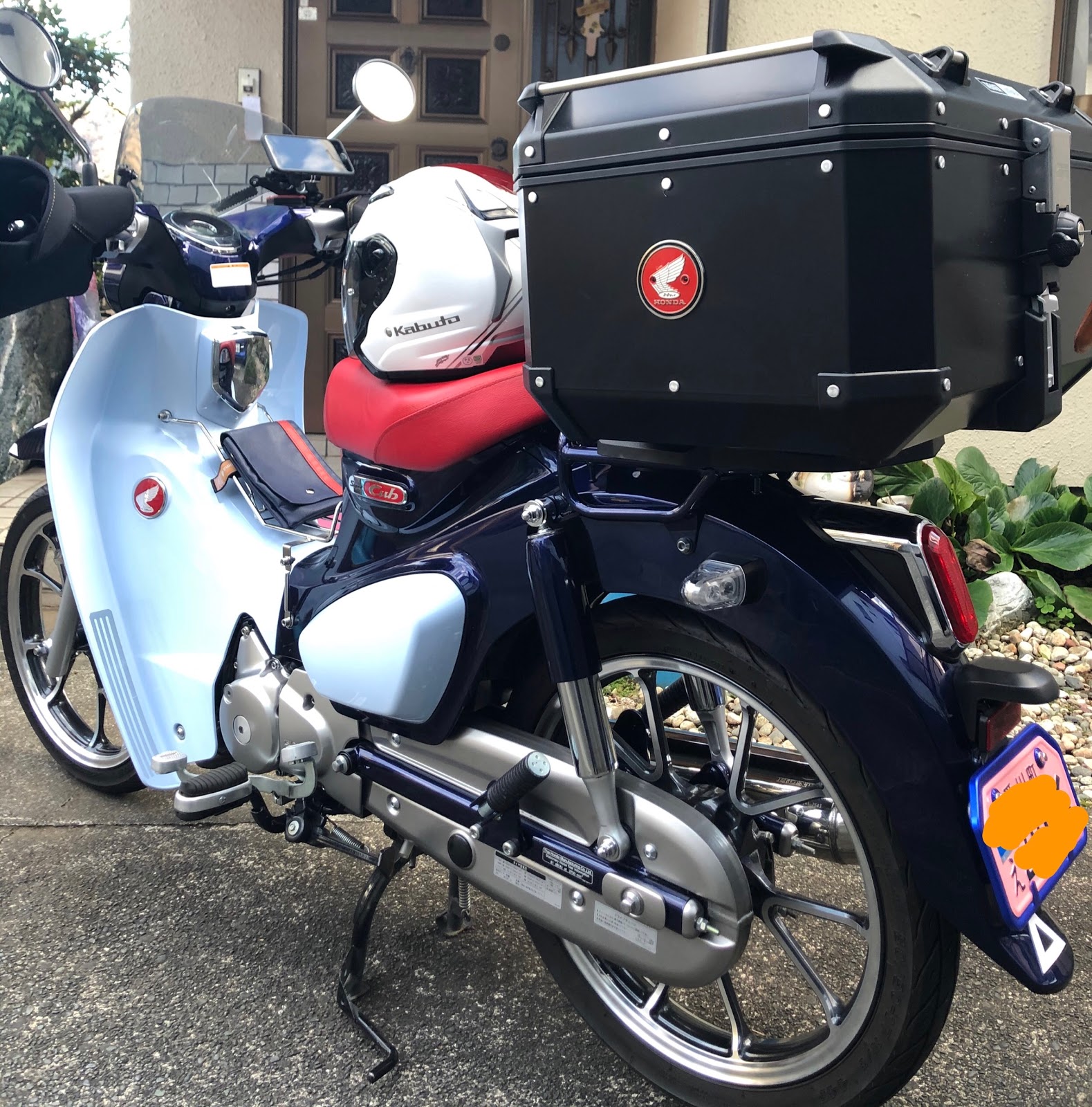 晴れのちカブ C125 Givi Obkn58b