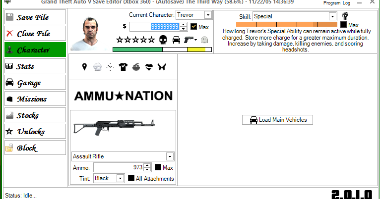 Saved attachments