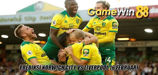 Prediksi Norwich City vs Liverpool 16 Februari 2020 Pukul 00.30 WIB