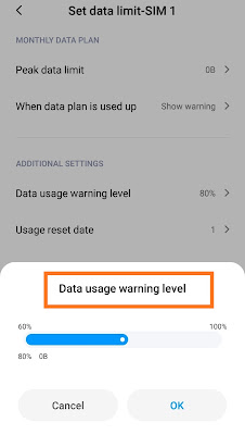 How to Reset data usage in Redmi 7