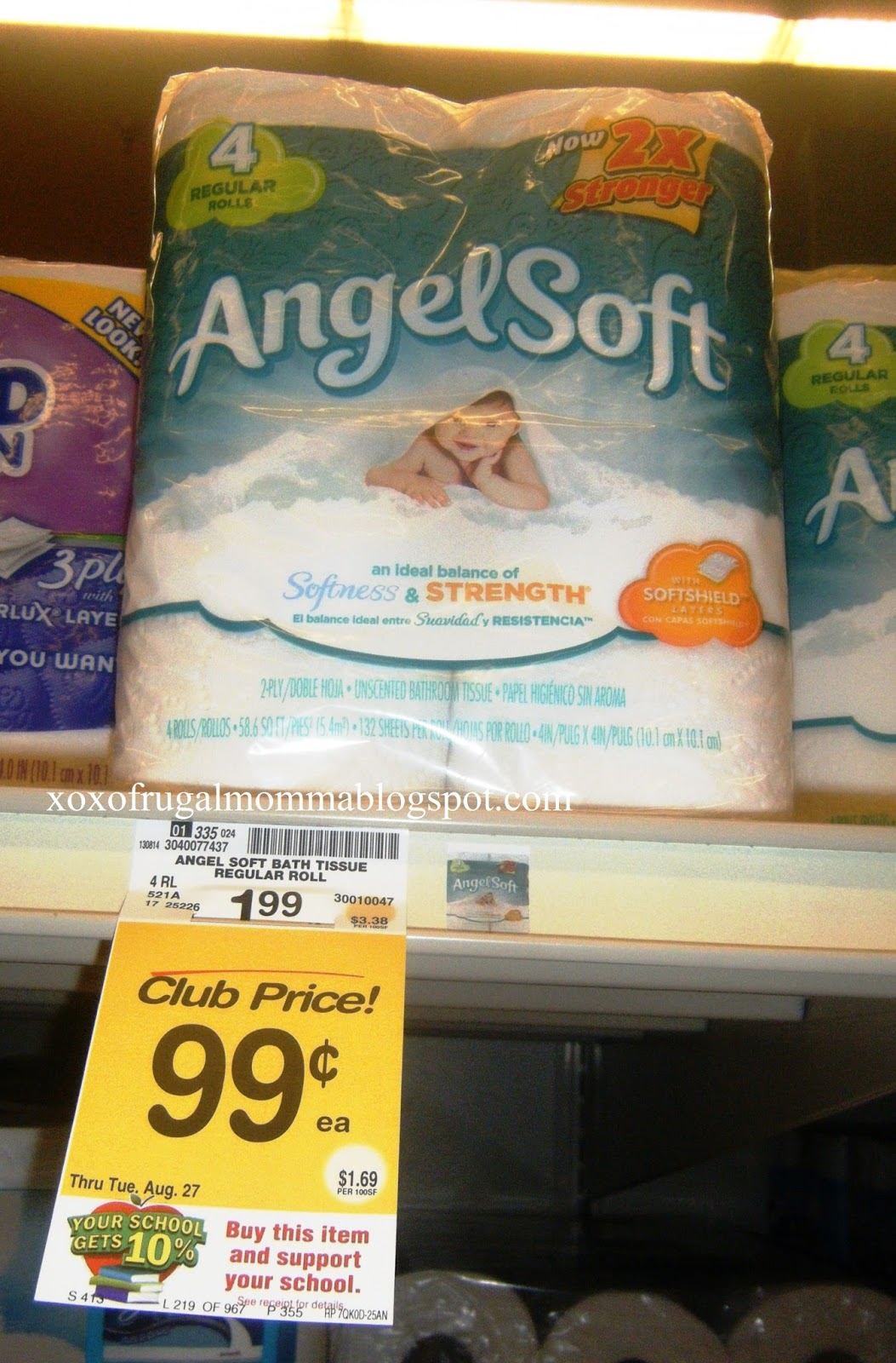 Diary of a Brown Eyed Girl Safeway FREE Angel Soft Toilet Paper