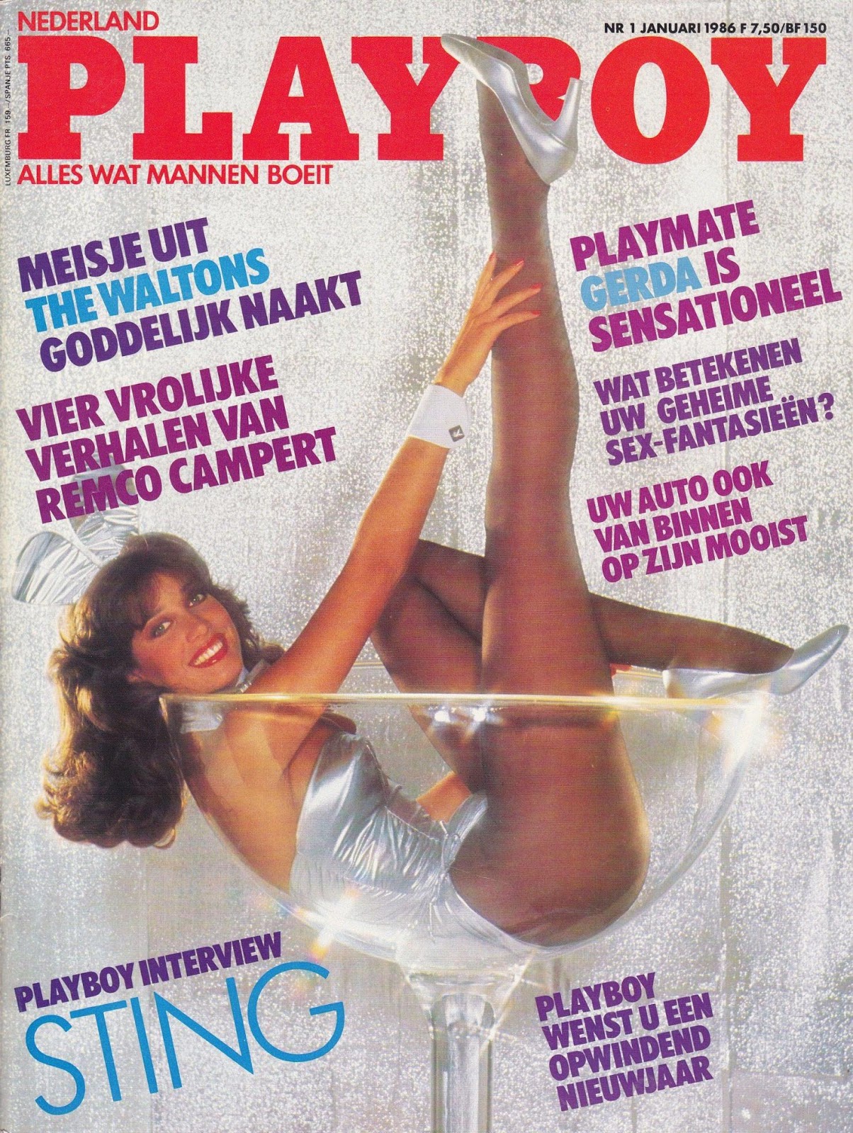 Playboy magazine december 1986