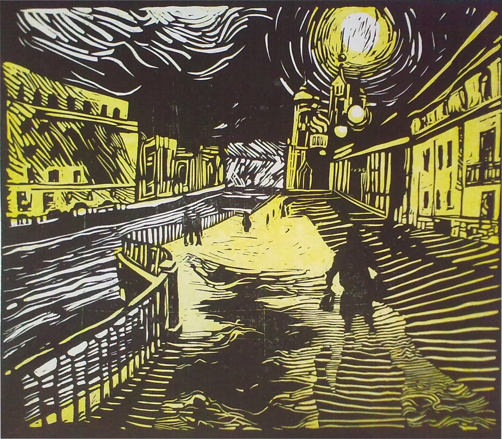 Гравюра на линолеуме это