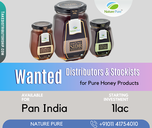 Wanted Distributors, Super Stockist for Natural Products in Pan India