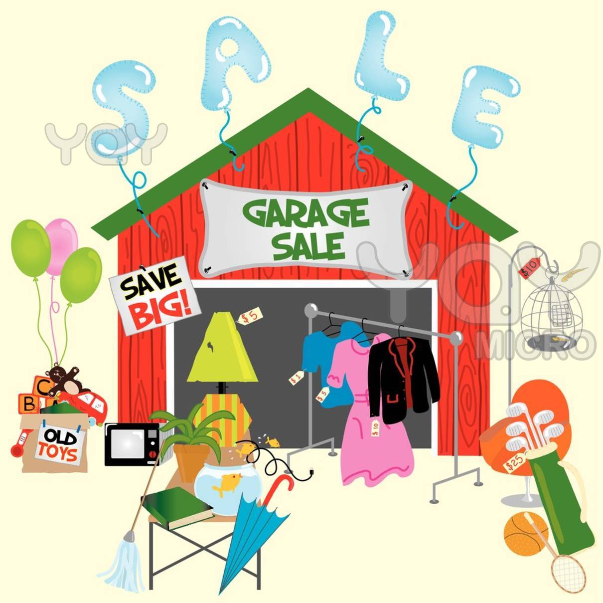 Rayleigh Bug Blog Garage Sale to Earn Money