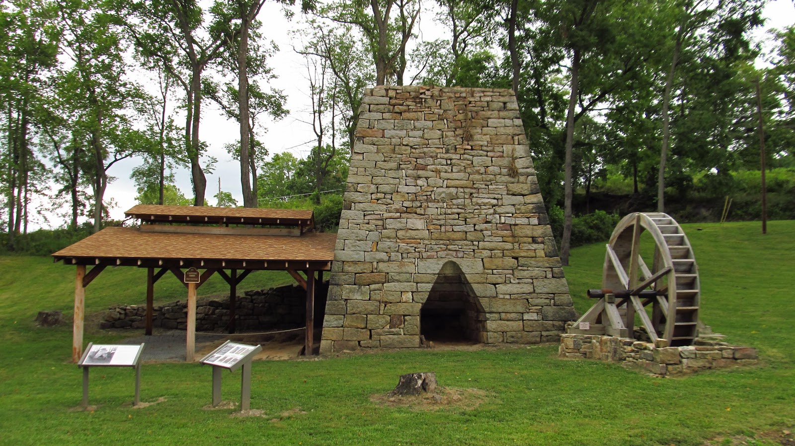 restored furnace iron pennsylvania county vernon mt fayette furnaces southwestern industry incredibly left road