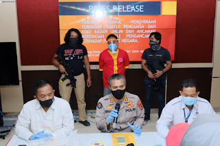 Polda Sulsel Gelar Press Release Kasus Penghinaan dan Pengancaman Terhadap Polisi di Toraja Utara
