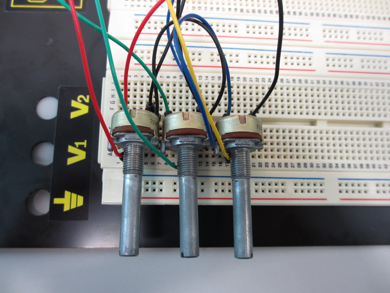 Colourless Zero Potentiometer test