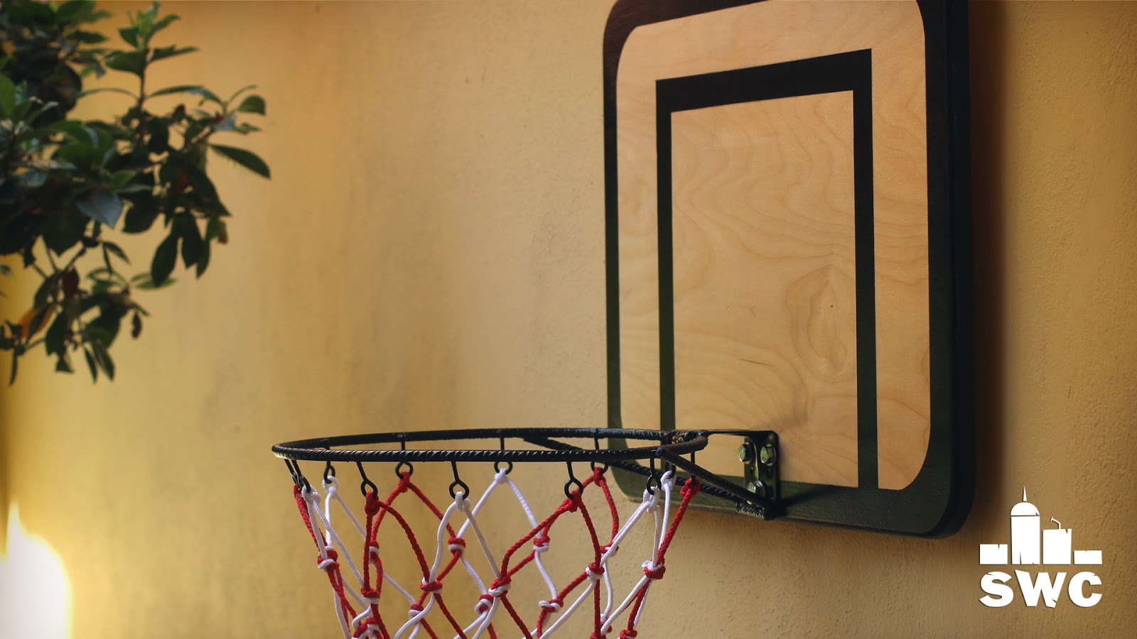 scrap wood city How to make a DIY basketball hoop out of reebar and