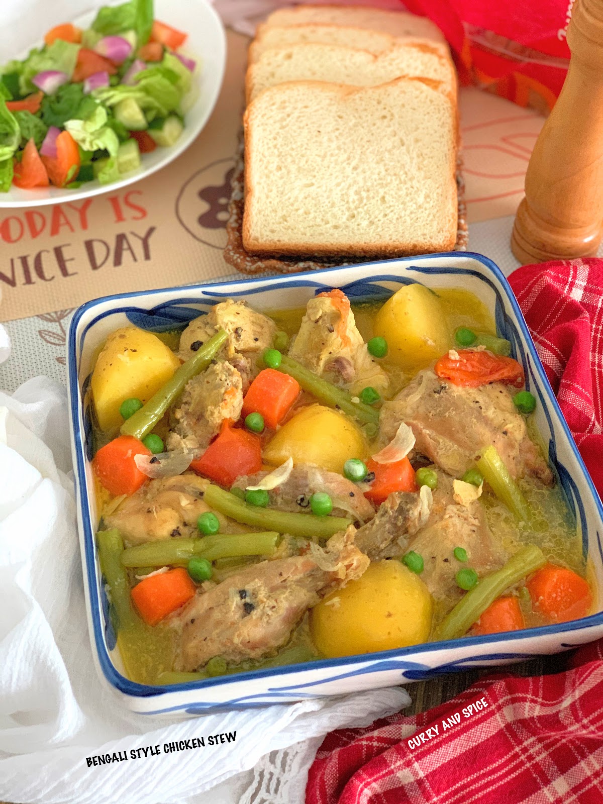 CURRY AND SPICE BENGALI STYLE CHICKEN STEW