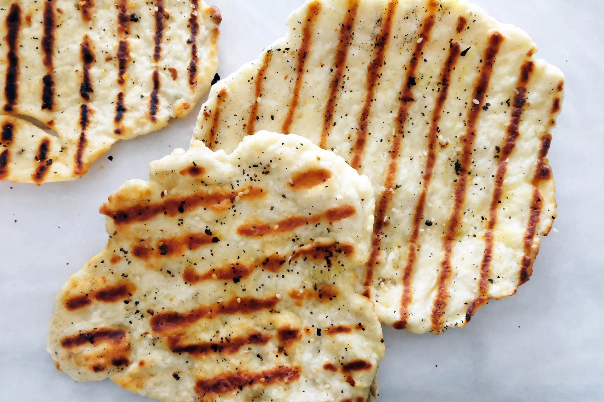 Grilled Yogurt Flatbreads The Bake Dept