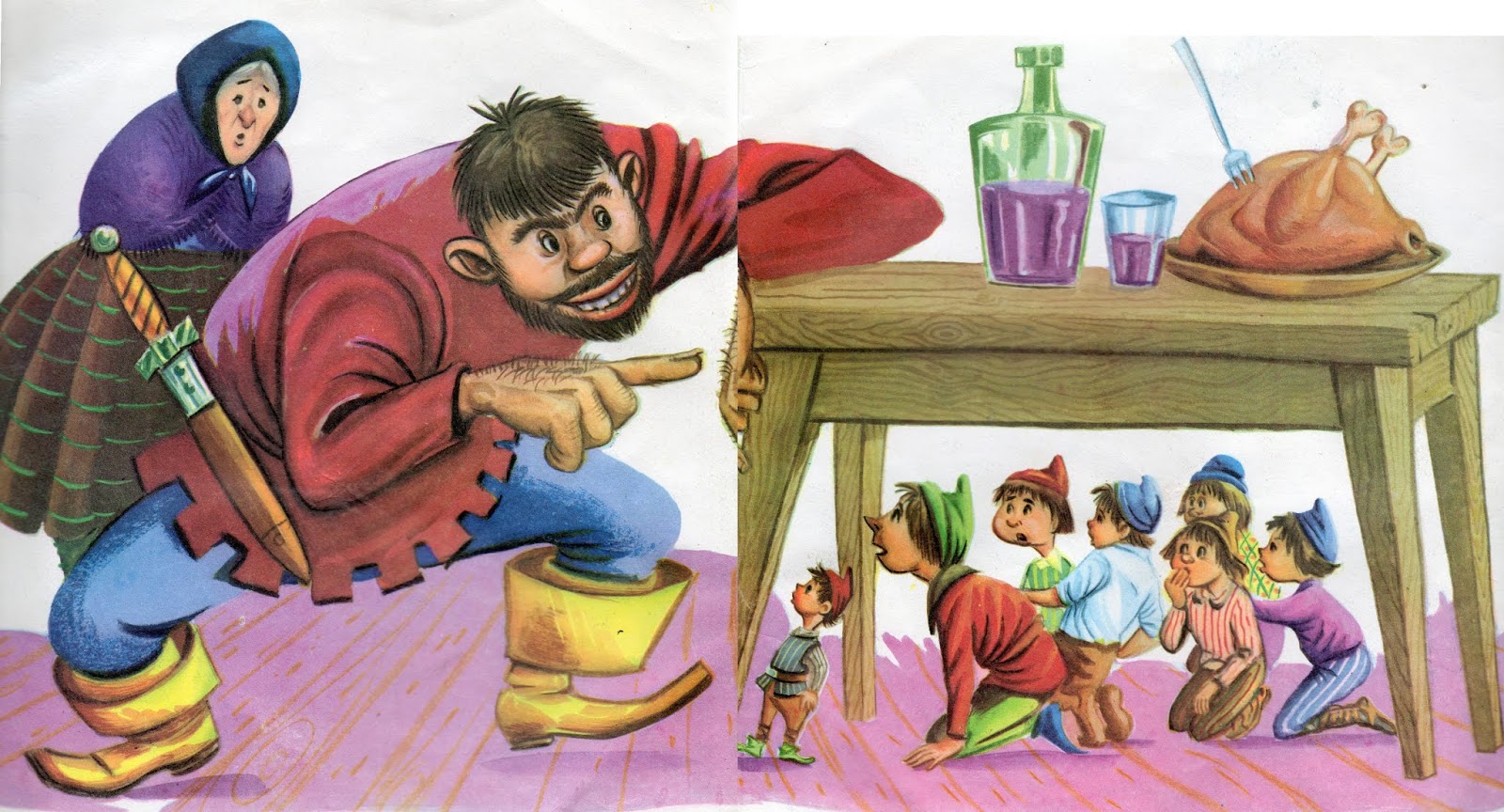 Achtung! Cuento de Pulgarcito