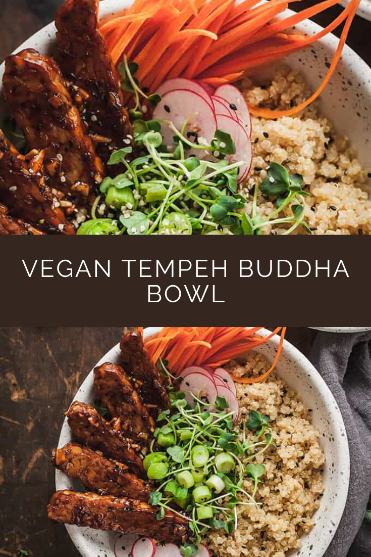 Vegan Tempeh Buddha Bowl Recipe