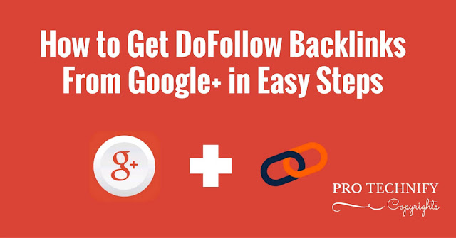 Dofollow Backlinks Google Plus