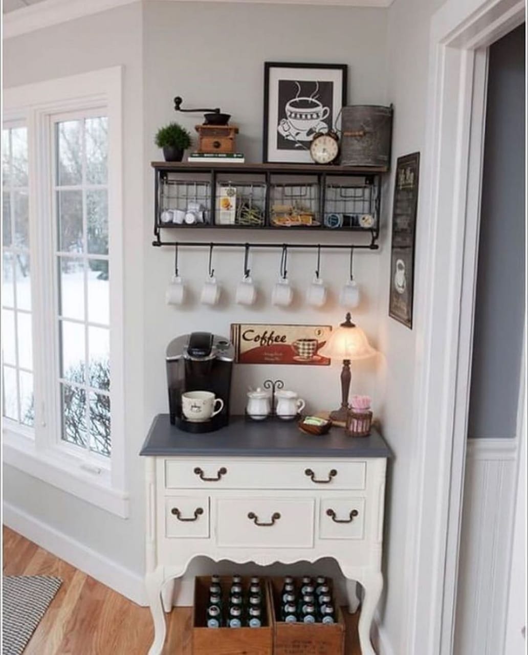 افكار ركن القهوة في المنزل