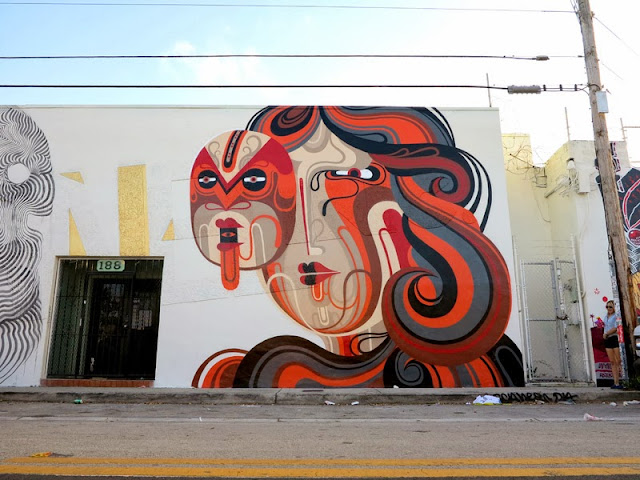 Street Art By Reka And 2501 In Wynwood, Miami For Art Basel 2013. 3