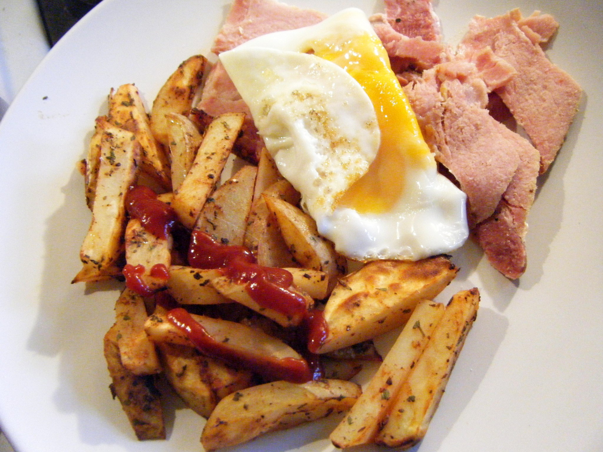 Thomas Yaeger's Transcendental Kitchen Ham, Egg, and Chips