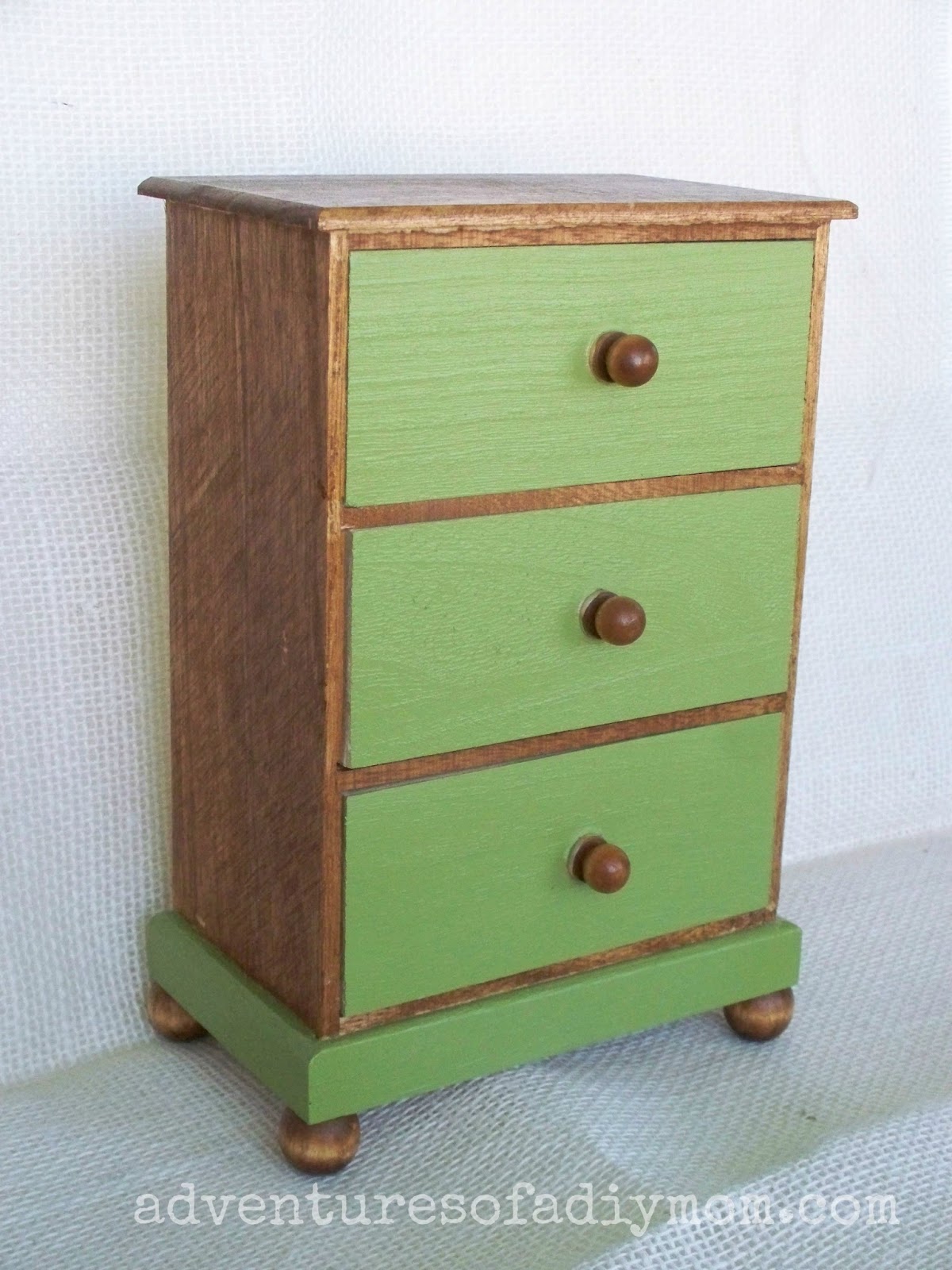 Mini Wooden Dresser