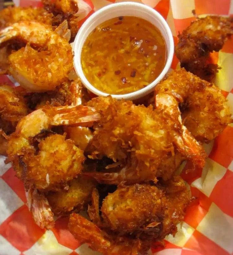 Coconut Fried Shrimp with Dipping Sauce