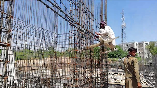 Shear wall reinforcement in lift section
