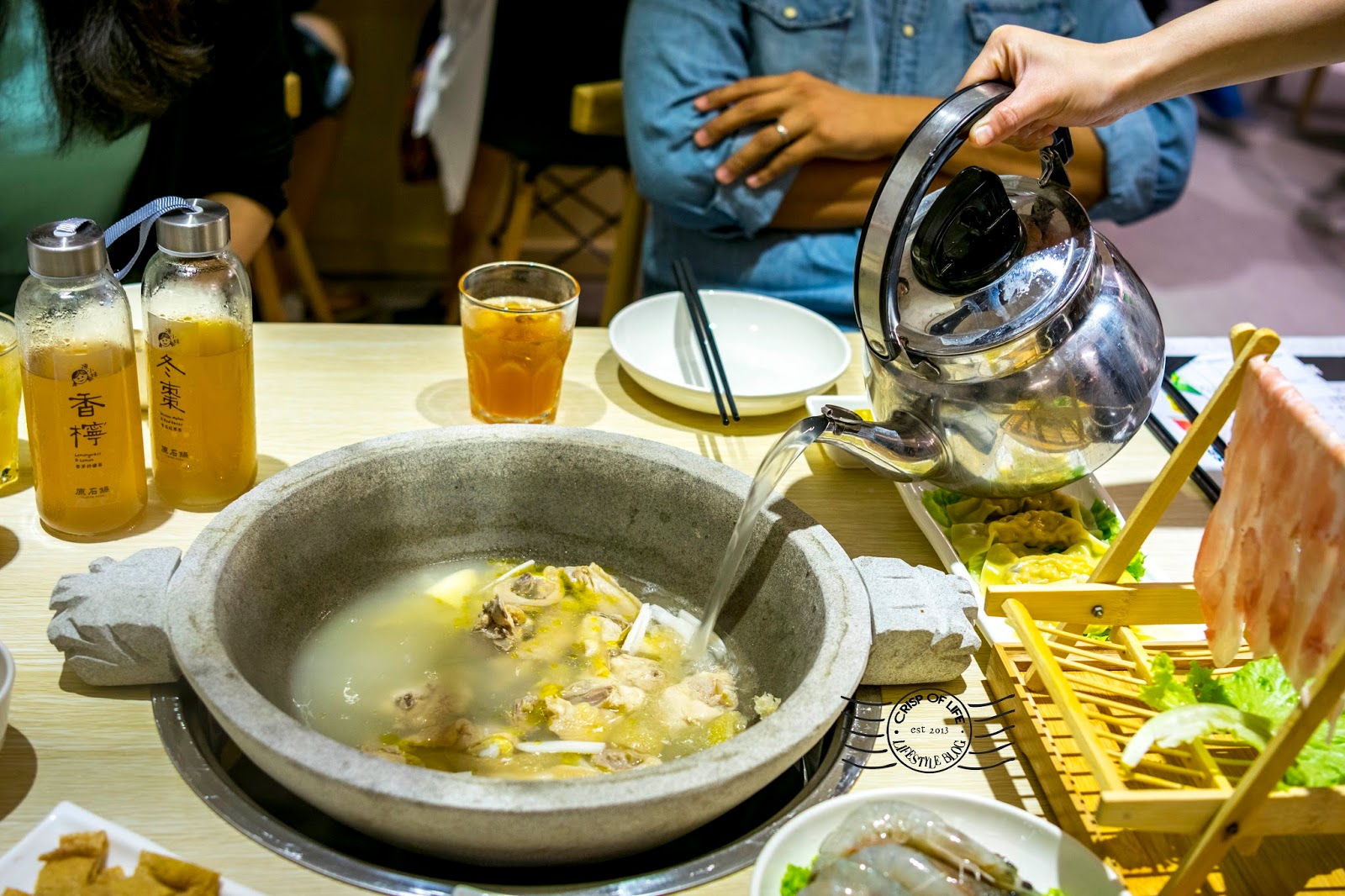 Flavor Food Steamboat 原石锅 Burmah Road, Penang Crisp of Life