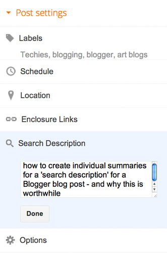 good blog description examples How to get placement targeted adsense ads for your blog.