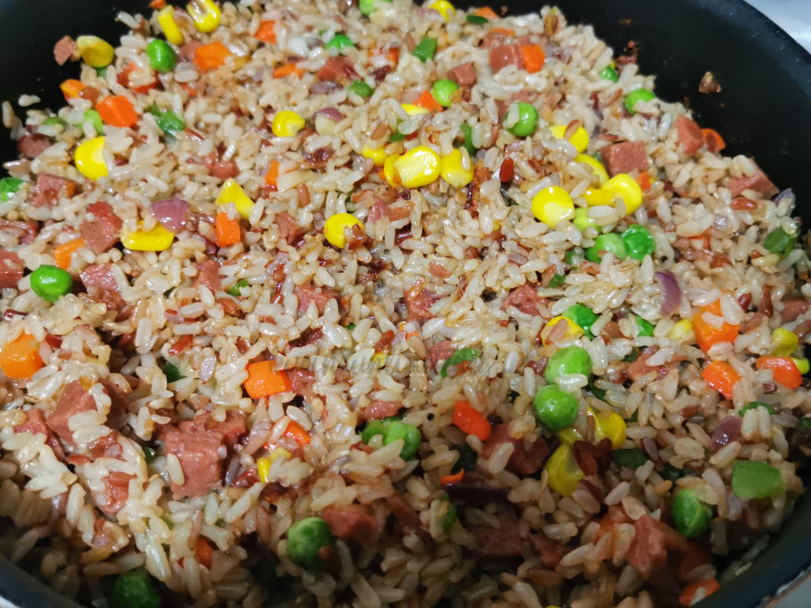 Kusina Everyday: LUNCHEON MEAT FRIED RICE